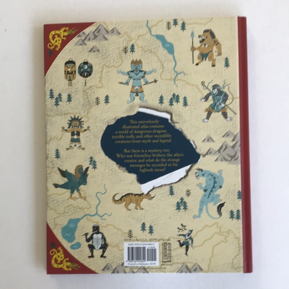 Atlas of Monsters Mythical Creatures from Around the World Hardcover Book - Picture 2 of 8